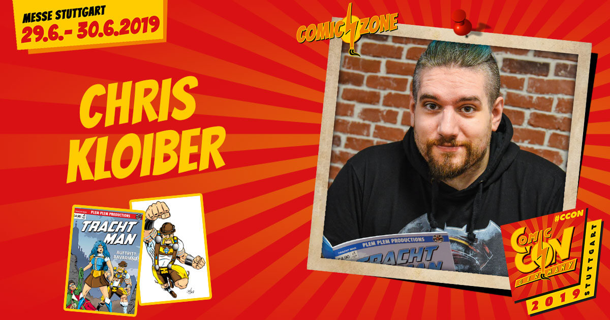 CCON | COMIC CON STUTTGART 2019 | Comic-Zone Zeichner | Chris Kloiber