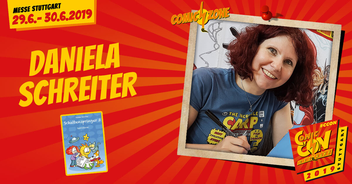 CCON | COMIC CON STUTTGART 2019 | Comic-Zone Zeichner | Daniela Schreiter