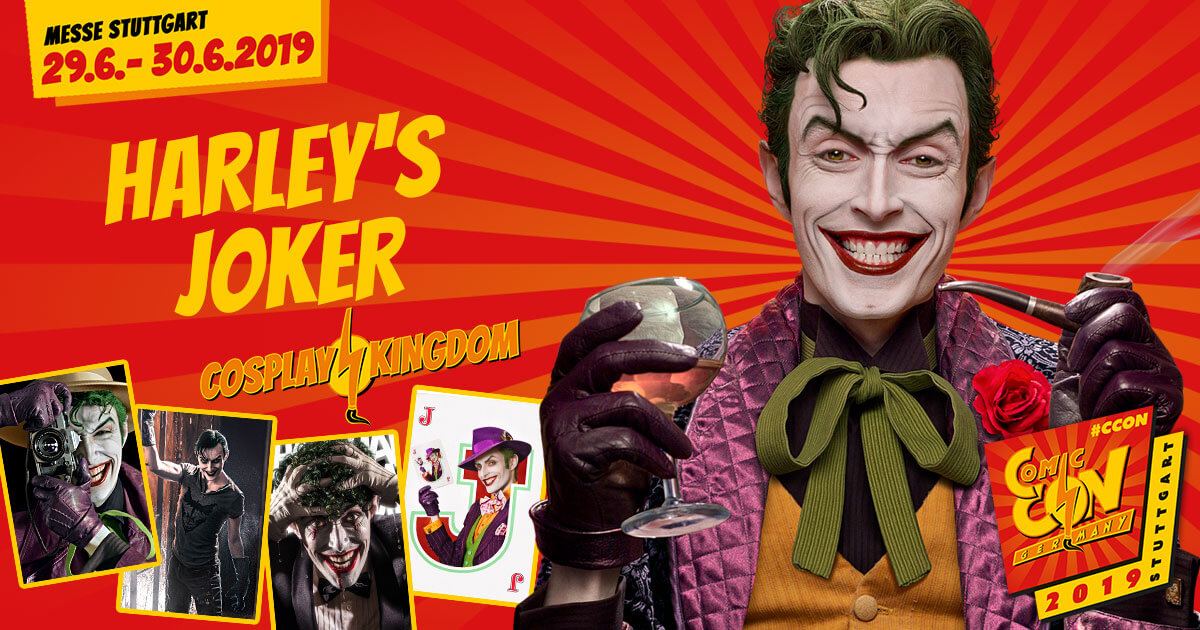 CCON | COMIC CON STUTTGART 2019 | Cosplay Kingdom | Harley´s Joker