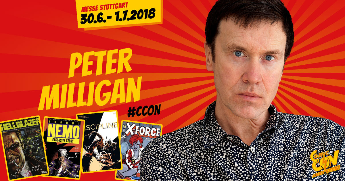 CCON | COMIC CON STUTTGART | Artist | Peter Milligan