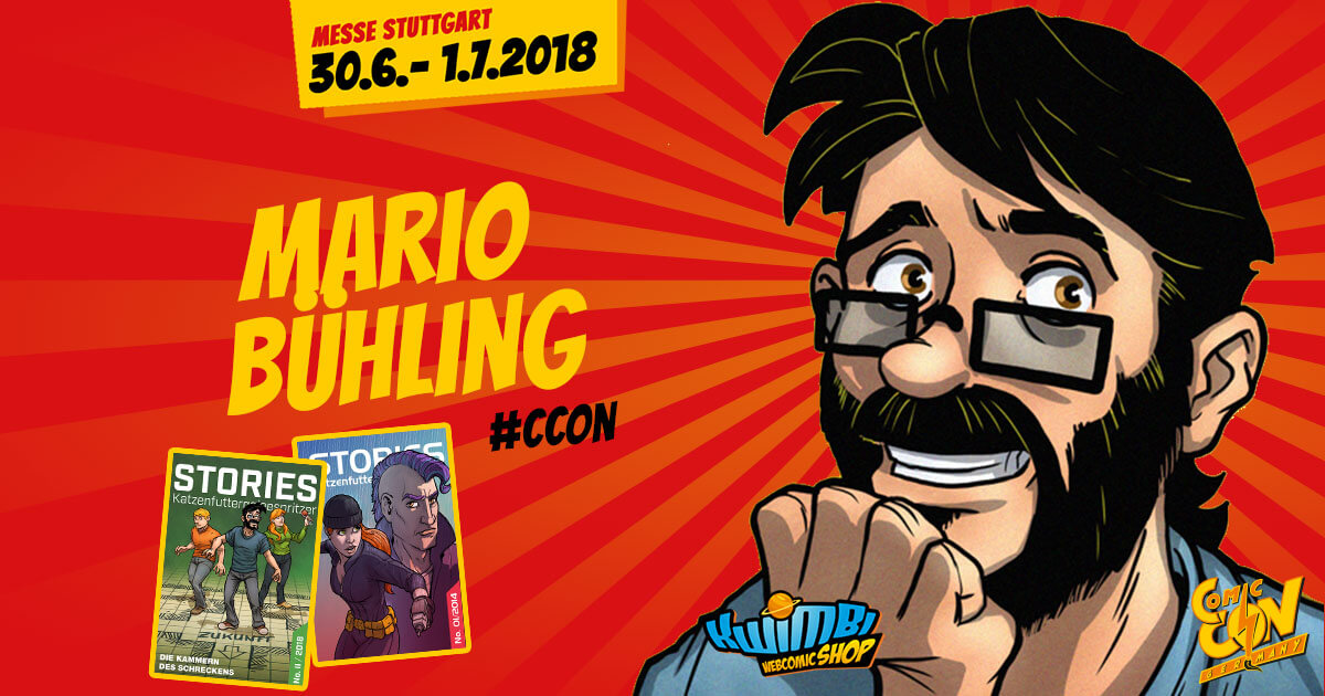 CCON | COMIC CON STUTTGART | Verlagsartist | KWIMBI - Mario Bühling