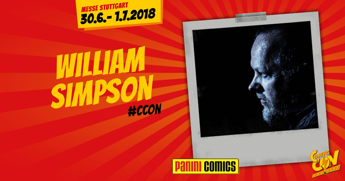 CCON | COMIC CON STUTTGART | Verlagsartist | Panini - William Simpson