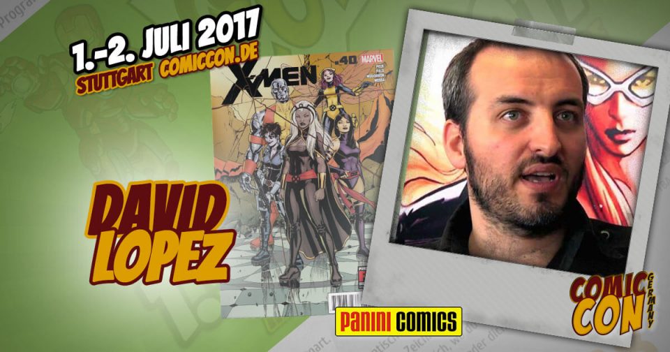 Comic Con Germany 2017 | Zeichner | David Lopez